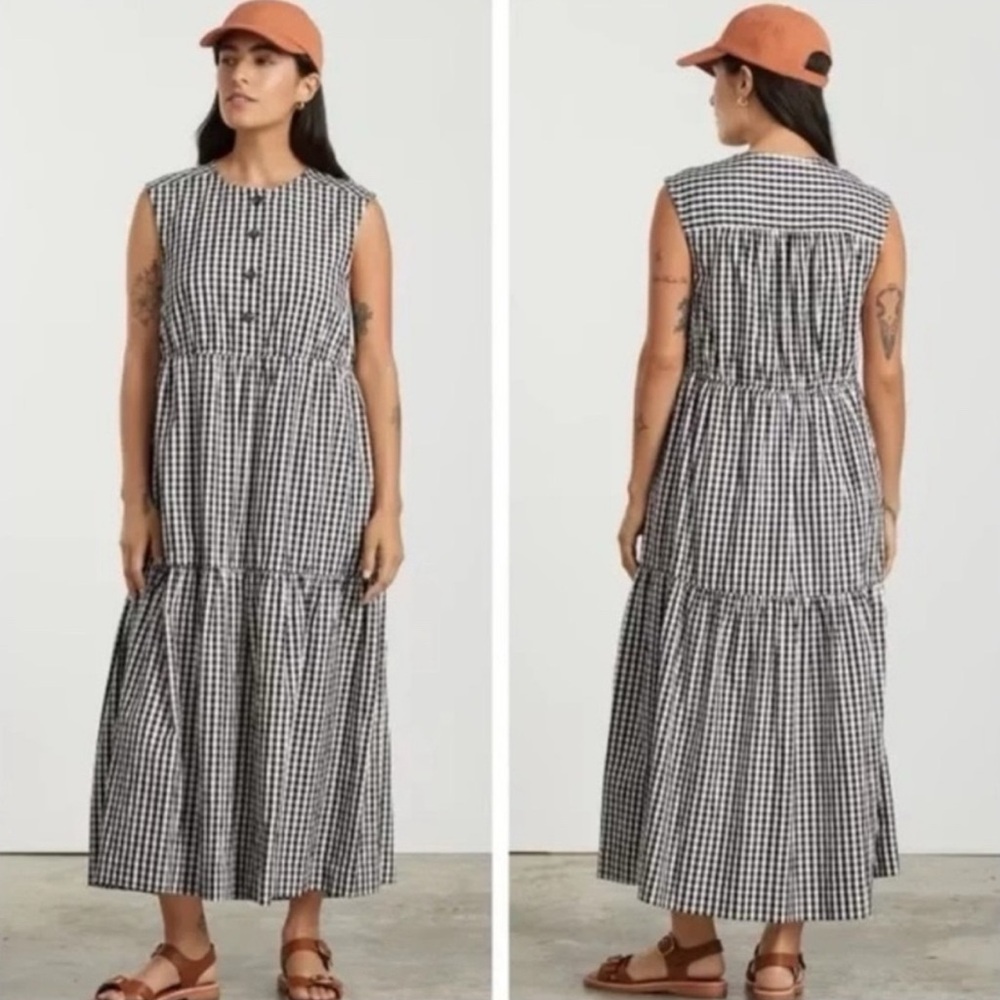 Like New ✨ Everlane Gigham Maxi Dress